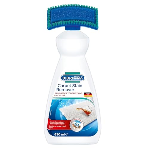 ドクターベックマン カーペットステインリムーバー 1個(650ml) (Dr. Beckmann Carpet Stain Remover)家具シミ消し ペット汚れ・臭い除去 布製品用シミ取り剤 弱酸性 ソファ イス カーテン 掛け布団 クッション