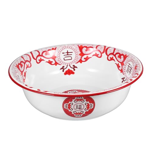 Tazón Vintage de Esmalte ORFOFE Grande para Cocina miniatura 1