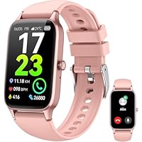 Reloj Inteligente con Llamadas, 2025 HD 1.57" Smartwatch Hombre Mujer, 112+Modos Deportivo Smart Watch, Podómetro/Pulsómetro/SpO2/Monitor de Sueño, IP68 Impermeable Pulsera Actividad para Android iOS