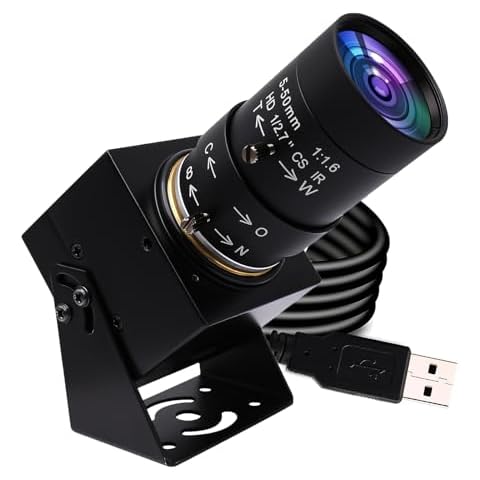 Svpro 4K USB Camera with Telephoto Lens Cover