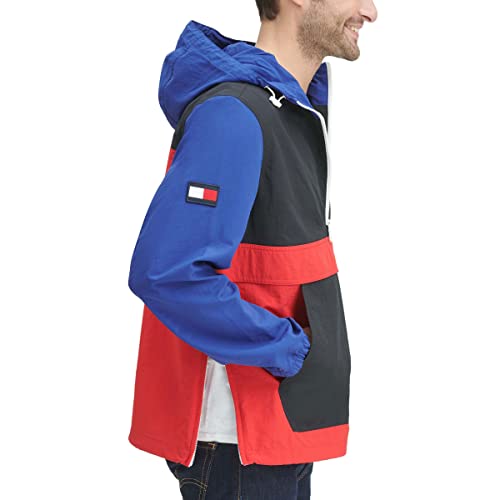 Image of Tommy Hilfiger Men's Retro Lightweight Taslan Popover Jacket