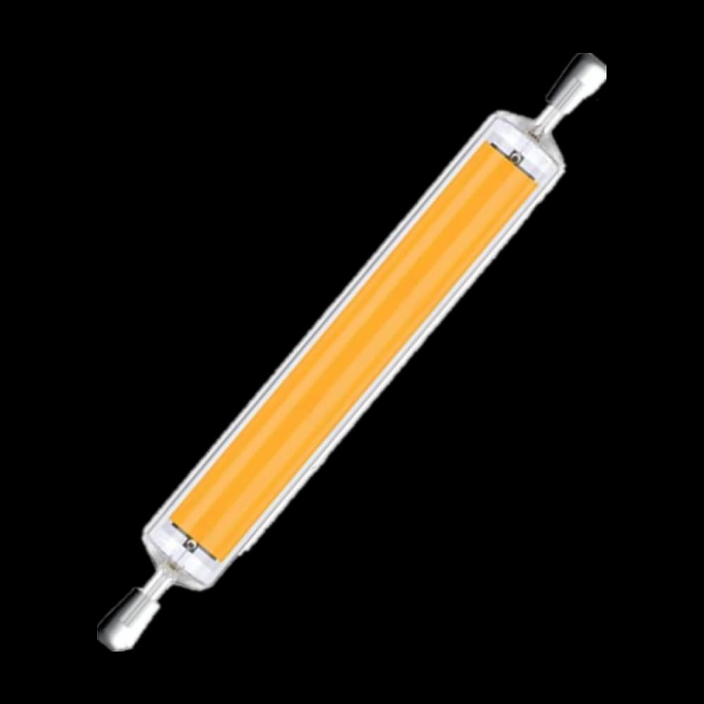 Dimmable COB R7S LED Lamp 20W 78mm 40W 118mm 50W 189MM Bulb AC 220V 240V Replace Halogen Light Led Glass Tube R7s,Warm White,30W 118MM