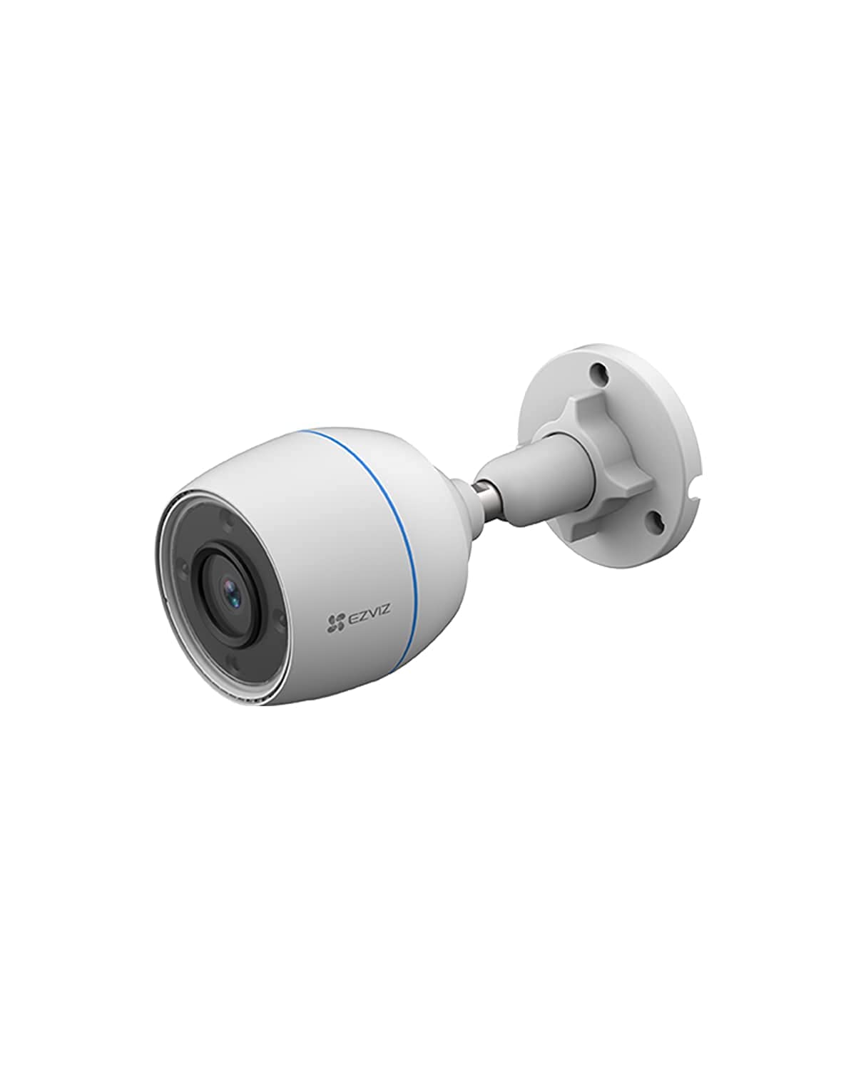 H3c Color Security Camera, 2MP Outdoor WiFi Camera CCTV for Home with Color Night Vision, AI Human Shape Detection, Active Defense, Weatherproof Design, Two Way Talk, Compatible with Alexa