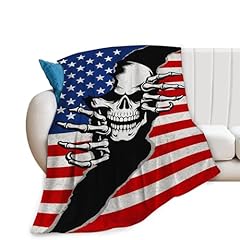 American Flag Skull