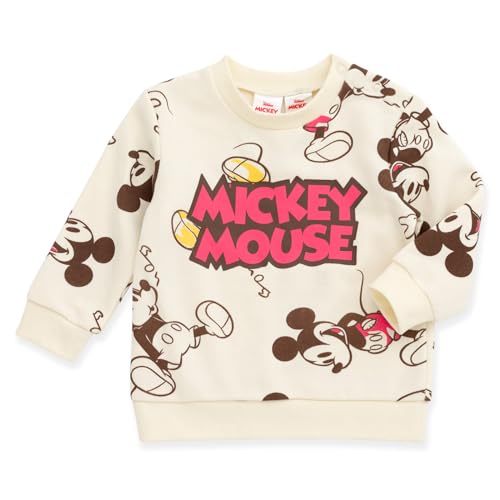 Image of Disney Christmas Fleece Sweatshirt and Pants Outfit Set Newborn to Big Kid Sizes (Newborn - 10-12)