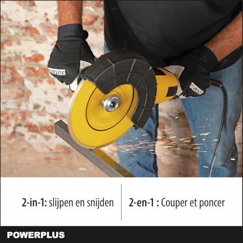 Meuleuse d'angle pour couper béton et métal sans effort avec le set 750W 2000W - 4