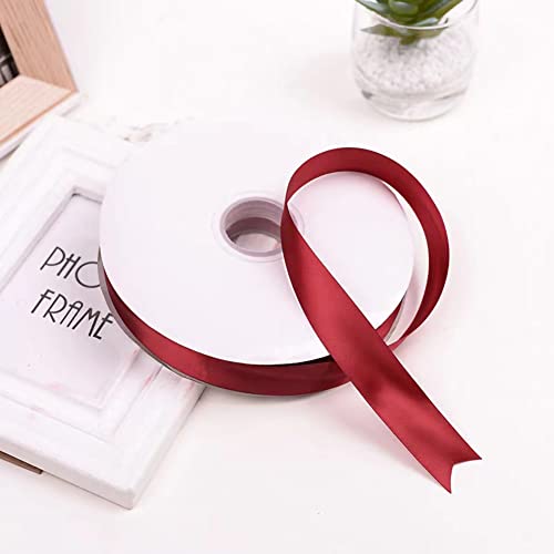 Ruban de satin double face 2,5 cm anti-pli pour arrangements floraux - 4