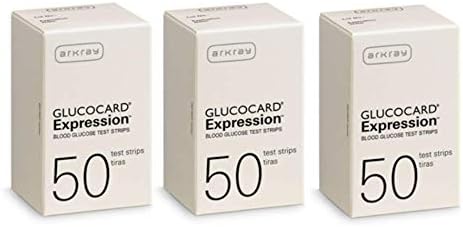 Amazon.com: Glucocard Arkray Expression 100 Test Strips : Health ...