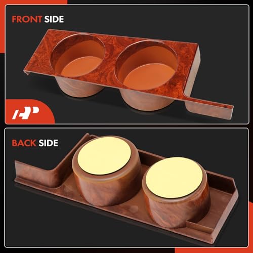 Portavasos de grano madera durazno para BMW E39 serie miniatura 7