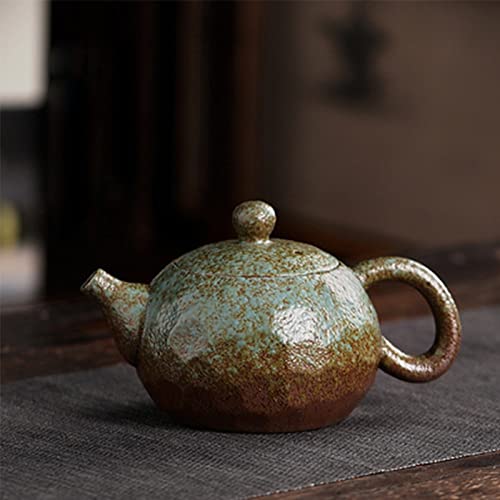 Japanse Handgeschilderde Kung Fu theepot Keramische Huishoudelijke Thee Set Thee Maker Thee Cup Enkele Pot Creatieve Ijzer Handvat Draagbare Pot