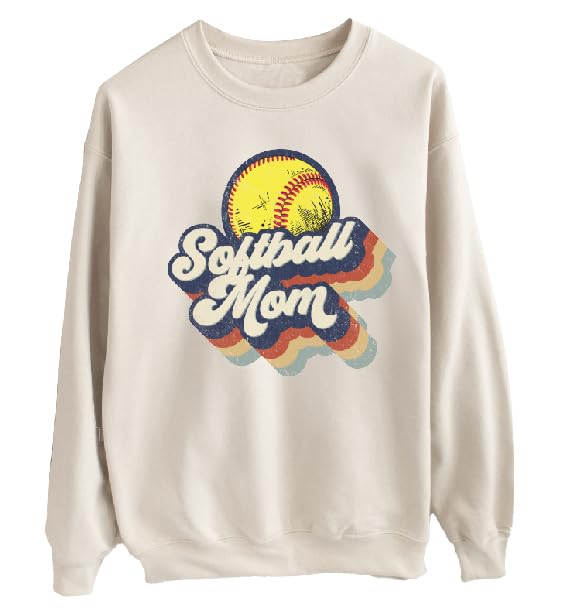 Softball Mom Hoodie Softball Mom Sweatshirt Gift for Mom Mother's Day Available in Misses Unisex and size Hoodie Assorted Colors2