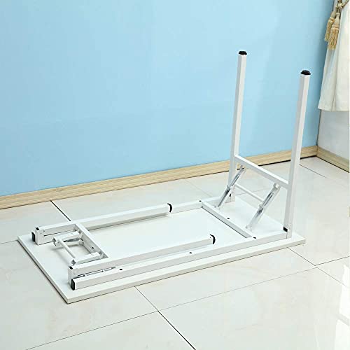 Need 55 Inches Computer Desk Office Desk Folding Table With Bifma Certification Computer Table Workstation,White Ac5Dw-140 #TOP2