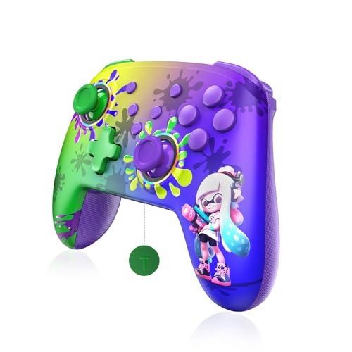 Image of NexiGo Wireless Controller (No Deadzone) for Switch 2 and Switch, Bluetooth Controllers for Nintendo Switch with Vibration, Motion, Turbo and LED Light (Inkling)