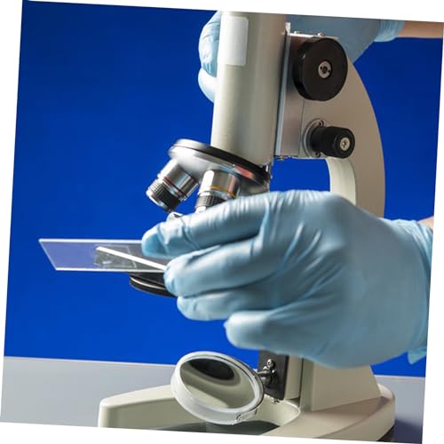 Lames de microscope verre concaves x200 pour preparation echantillons de laboratoire