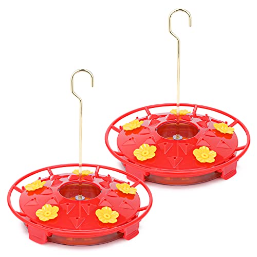 Rihogar 2-Pack Outdoor Hummingbird Feeders