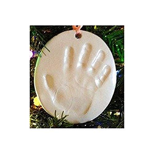Baby Handprint Or Footprint Ornament Kit, Makes A Great Holiday Gift And Keepsake