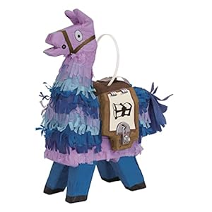 Fortnite 24716 Mini Llama Pinata Favour Decoratie Feest, Veelkleurig