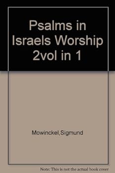 Hardcover Psalms in Israels Worship 2vol in 1 Book