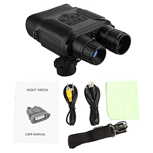 Digital Night Vision Binoculars, Take Photo & 980P Video, 400m/1312ft in Total Darkness, for Adults Spy Hunting Military