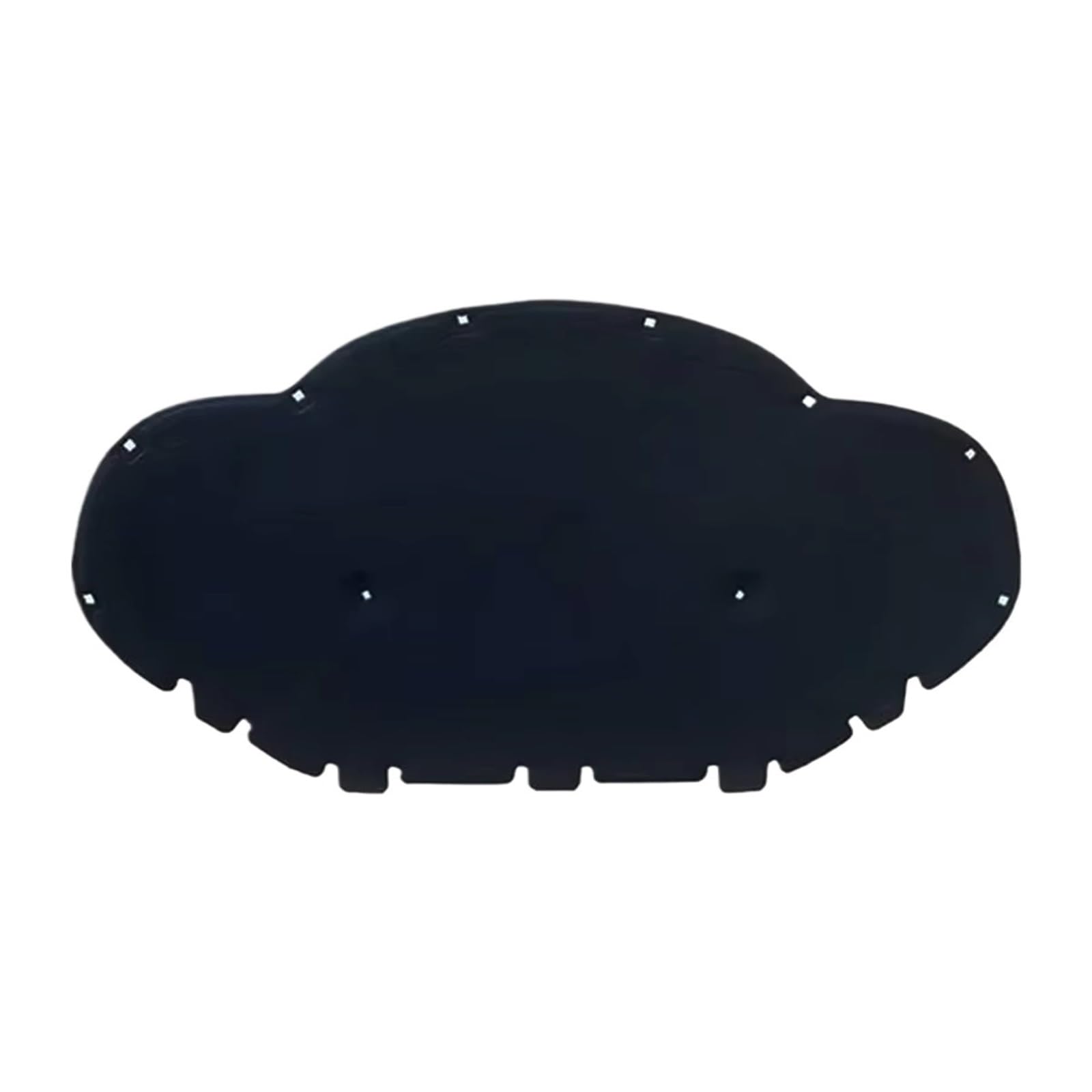 Eshgtuo One Color Car Bonnet Insulation Mat For Skoda For Octavia Pro 2021-2024 Front Engine Hood Insulation Pad Soundproof Mat Engine Insulations Mats