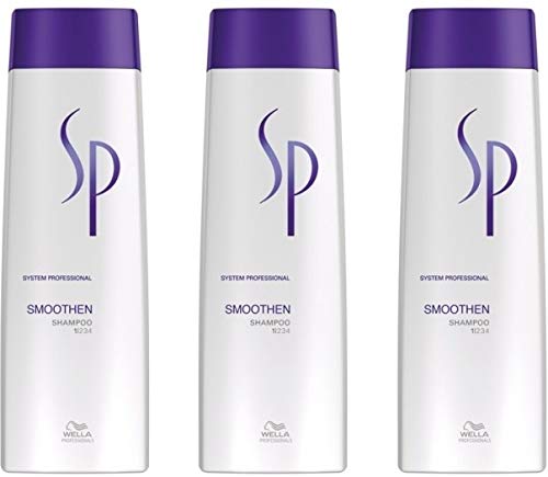 Preisvergleich Produktbild Wella SP Smoothen Shampoo 3x250 ml