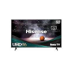 Hisense 50-Inch Class R6 Series 4K UHD Smart Roku TV