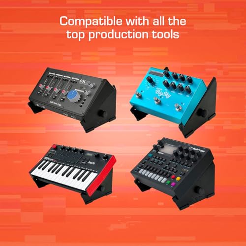 Image of ANALOG CASES XTS Desktop Stand, 6.6 inch - 10.4 inch Size for Audio Interface /Pedal /MIDI Controller /Synth /Sampler, Fits Elektron Digitakt /Teenage Engineering EP-133 KO 2 / Akai MPK Mini and more