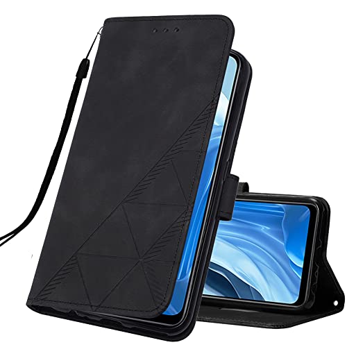 Beajew Cover per Nokia C32 Flip Custodia in Pelle PU, Cover a Libro Portafoglio,Funzione Supporto, Magnetica,Slot Schede,Protettiva Custodia Resistente Antiurto-Blu