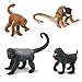 Safari Ltd. Apes & Monkeys TOOB - 12 Figurines: Baboon, Orangutan, Tamarin, Lemur, Gorilla, Mandrill, Chimp, Squirrel, Spider, & Woolly Monkeys - Educational Toy Figures For Boys, Girls & Kids Ages 3+