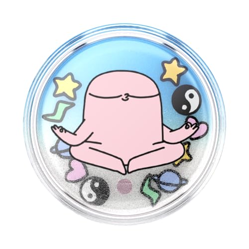 Image of ​​​​PopSockets Phone Grip with Expanding Kickstand, Ketnipz - Tidepool Zen Bean