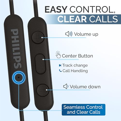 PHILIPS E1105BK Écouteurs Intra Auriculaires HiFi avec réglage du Volume - vue 6