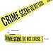 euoloar Crime Scene Do Not Cross Barricade Tape 2 Pack 3 inch X 1000 feet, Bright Yellow with a Bold Black Print, Danger/Hazardous Area, Ideal Use for Halloween Decorations, Party, Work-Site