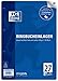 Oxford 400131582 - Recambio para archivador de anillas, A4, 50 hojas, línea 27, a rayas con margen a derecha e izquierda, 90 g/m², compatible con SCRIBZEE