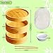 Mister Kitchenware 10 Inch Handmade Bamboo Steamer, 2 Tier Baskets, Healthy Cooking for Vegetables, Dim Sum Dumplings, Buns, Chicken Fish & Meat Included Chopsticks, 10 Liners & Sauce Dish