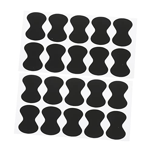 Hoement 20piezas Adhesivo Antideslizante Para Púas De Guitarra Empuñaduras De Eva Antideslizantes Para...