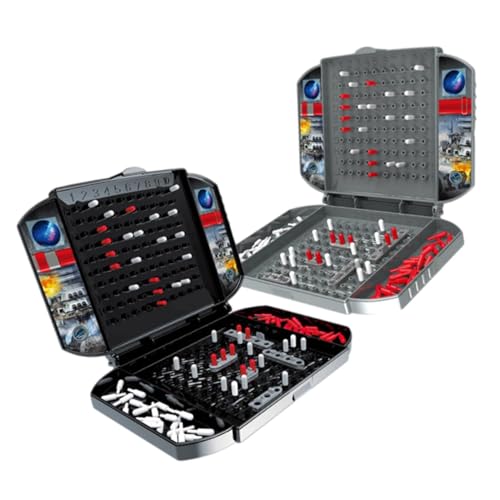 Juego Estrategia De Batalla De Barco - Juegos De Estrategia De Entrenamiento Cerebral Buques | Juegos De Mesa Familiares Clásicos, Juego De Mesa De Barco Marino Para Niños 8-12 Enseñando Lógica Y Pens