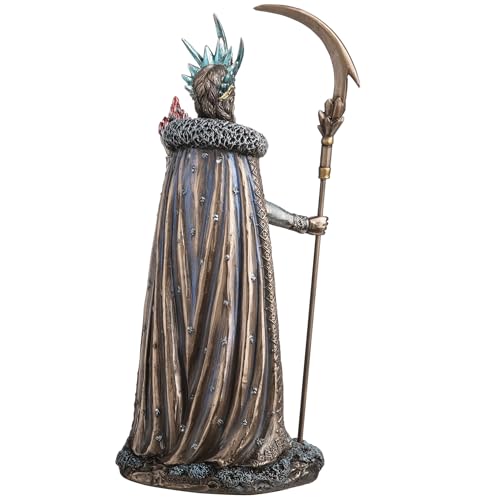 Estatua Mora Diosa Eslava de Invierno 9.16 in Bronce y Resina miniatura 4