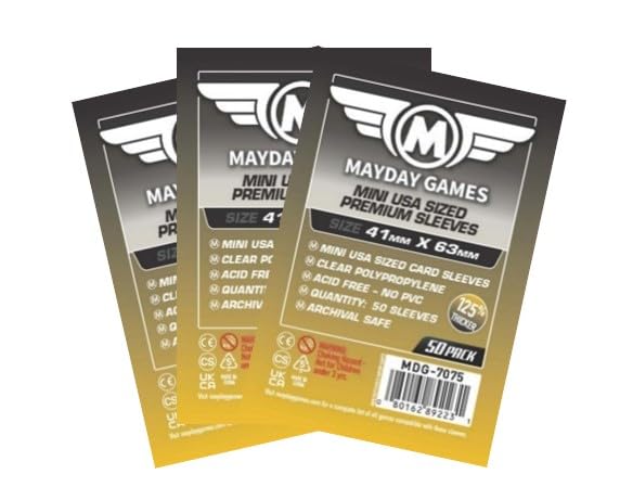 Amazon.com: Mayday Games Blood Rage Game Accessory- Premium Card Sleeve  Bundle : Toys & Games