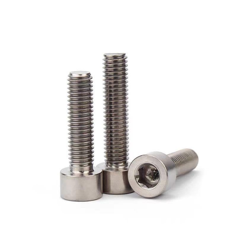 Viti a esagono incassato puro TA2 M12 M14 M16 - Bulloni a brugola in lega resistente (1/2 PC)