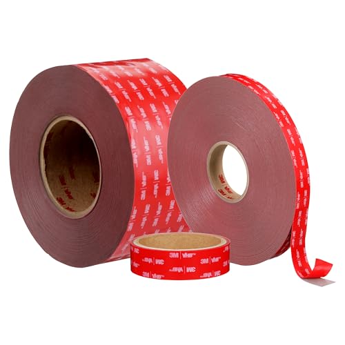3M VHB Tape GPH-160GF, Gray, 3/4 in x 36 yd, 62 mil, Film Liner, 1 Roll