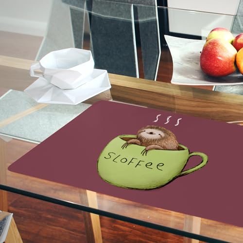 Sets de table en liège anti-rayures pour éliminer les taches de café sur la table - 6