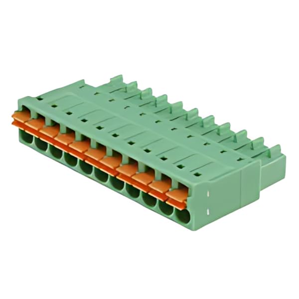 1952351 Pluggable Terminal Blocks 11 Pos 3.5mm Pitch Plug 24-16AWG Spring