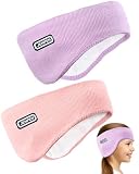 JenPen 2 Pcs 2 Pcs Double-layer Ear Warmer for Kids Headband-knit Winter Ear Muffs with Fuzzy Lined Warm Cover...