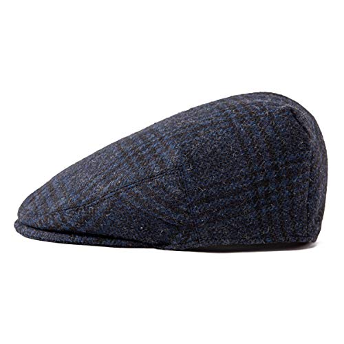 Image of FEINION Men's Wool Tweed Newsboy Ivy Cap Gatsby Golf Flat Hat