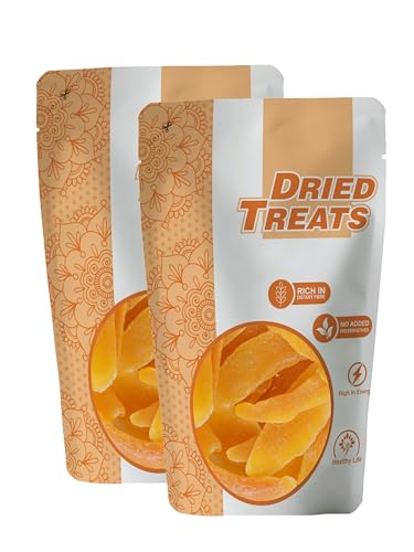 Image of Dried Treats Dried Fruits Nuts And Seeds (Dried Mango, 500 Gram (2X 250 Gram))