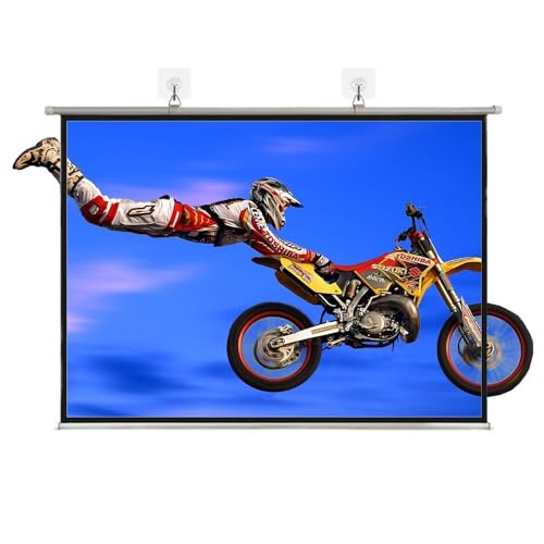 Pantalla manual para proyector 60 pulg 16:9 miniatura 1