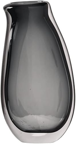 Miniatura 1 de Jarrones para centros de mesa, jarrón de cristal grande transparente de 12 pulgadas, jarrones de arreglo floral moderno, decoración geométrica,