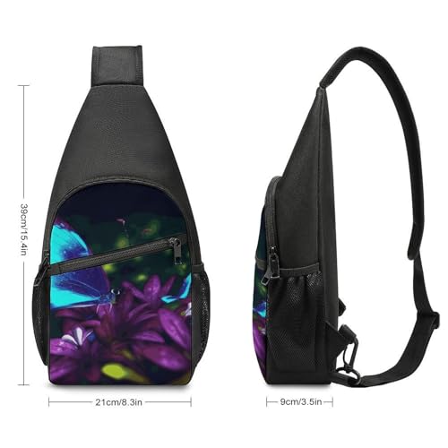 Bolso bandolera casual multipropósito para viajes y senderismo miniatura 2
