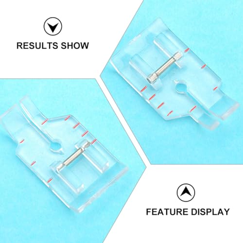Artibetter 5pcs Quilting Presser Foot máquina de coser miniatura 3