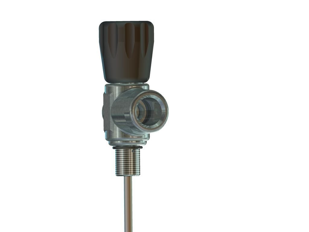 tauchfl aschen valvola Stand Art 230bar nitroxve ntil, kleinkonisch